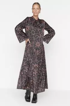 Платье - Черное - Скейтер Trendyol Modest, черный
