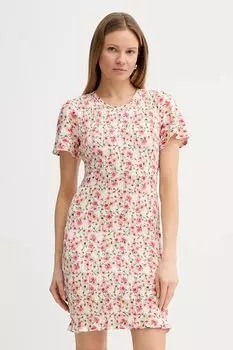 Платье CLAIRE Guess, бежевый