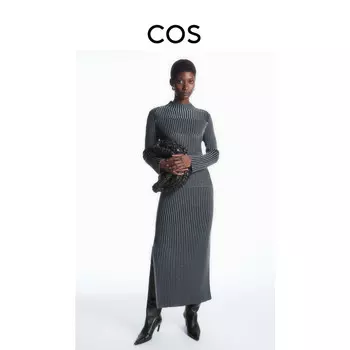 Платье Cos в полоску, синий