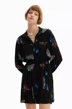Платье Desigual, черный