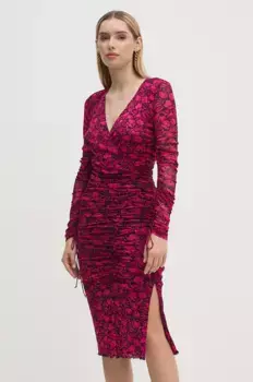 Платье DIANE VON FURSTENBERG, розовый