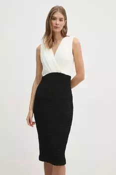 Платье Dkny, бежевый