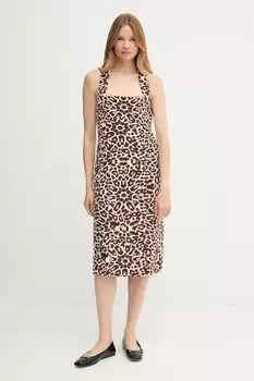 Платье Dkny, бежевый
