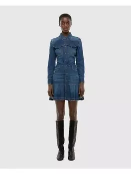 Платье до колена Diesel Kleid, синий