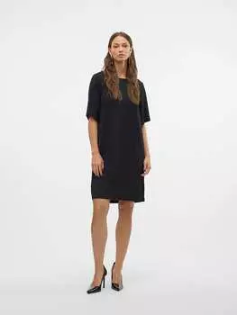 Платье до колена Vero Moda, черный