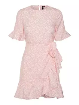 Платье до колена Vero Moda Kleid, цвет geranium pink