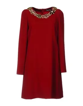 Платье Dolce&Gabbana, бордовый