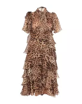 Платье Dolce&Gabbana, коричневый