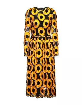 Платье Dolce&Gabbana, оранжевый
