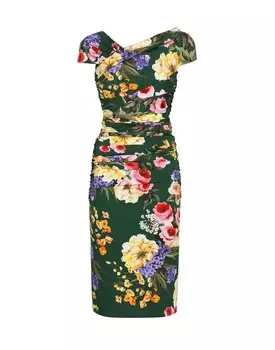 Платье Dolce&Gabbana, зеленый