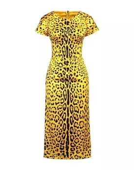 Платье Dolce&Gabbana, желтый