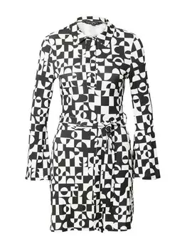 Платье Dorothy Perkins, черный/белый