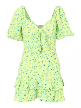 Платье Dorothy Perkins, лаймовый