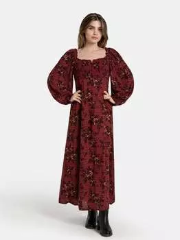 Платье джеймса Free People, фиолетовый