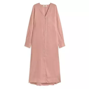 Платье Ecoalf Apatite long sleeve long, розовый