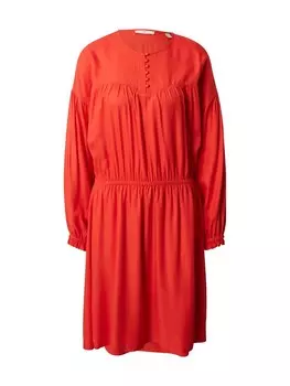 Платье ESPRIT Dress, цвет Orange red