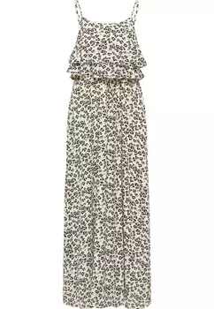 Платье faina Maxi, белый черный