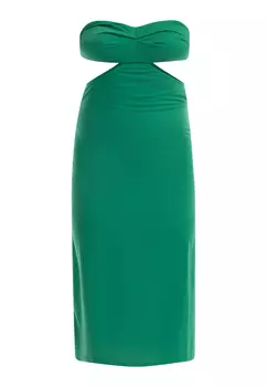 Платье faina Midi Mit Cut Outs, цвет Waldgrn