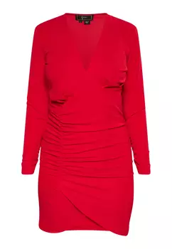 Платье faina Mini Aus Jersey, красный
