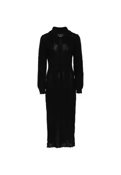 Платье faina Strick, черный