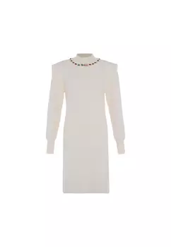 Платье faina Sweater, белый
