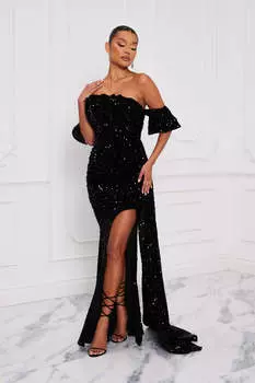 Платье Fashion Nova 9443, черный