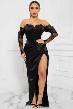 Платье Fashion Nova BD3366, черный