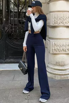 Платье Fashion Nova P9683, нави
