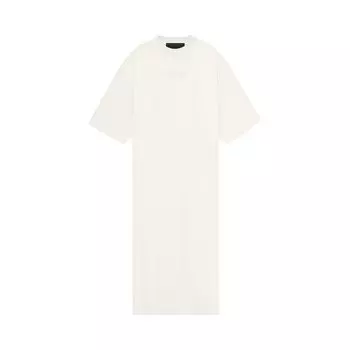 Платье Fear of God Essentials с рукавом 3/4, Cloud Dancer