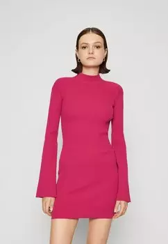Платье-футляр ASPEN HIGH NECK MINI DRESS Colourful Rebel, цвет fuchsia