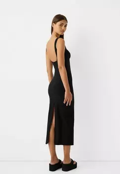 Платье-футляр Bershka, черный
