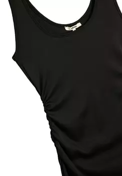 Платье-футляр BODYCON U NECK MIDI Koton, черный