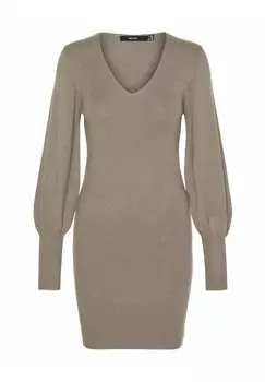 Платье-футляр HOLLYKARISPUFF Vero Moda, бежевый