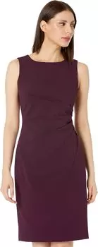 Платье-футляр Starburst Calvin Klein, цвет Aubergine