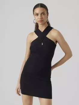 Платье-футляр Vero Moda, черный