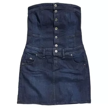 Платье G-Star Denim, синий