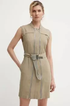 Платье G-Star Raw, бежевый