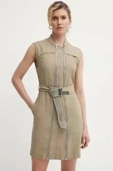 Платье G-Star Raw, бежевый