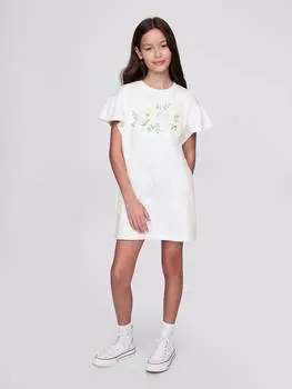 Платье GAP, белый