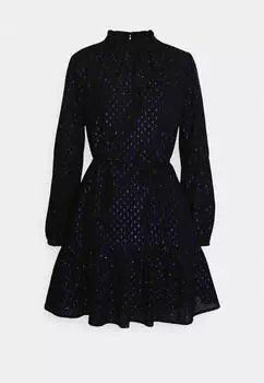 Платье Gap Smock Clip Elegant, синий