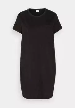 Платье Gap Solid Tee Jersey, черный