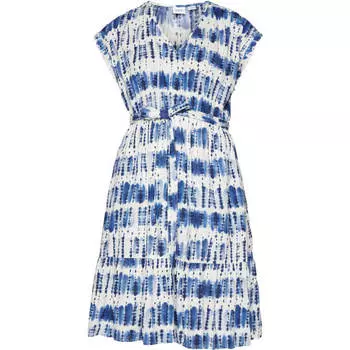 Платье Gap Tie Waist, синий