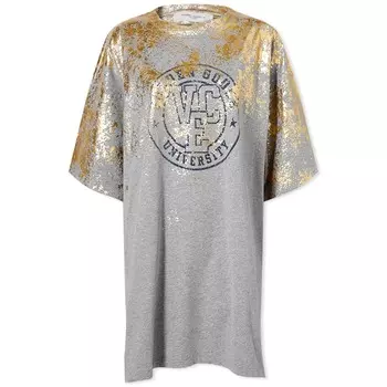 Платье Golden Goose Journey Distressed T-Shirt Dress