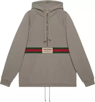 Платье Gucci Sweatshirt With Vintage Logo 'Grey', серый