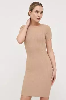 Платье Guess, бежевый