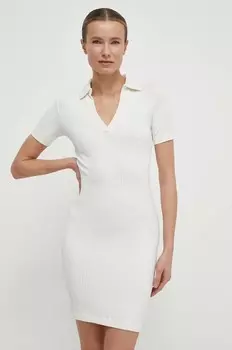 Платье Guess, бежевый