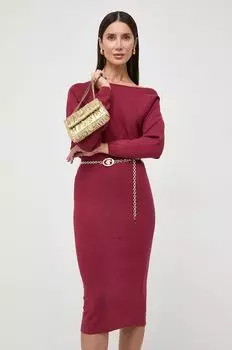 Платье Guess, гранат