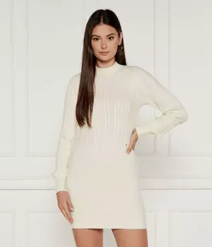 Платье Guess Jeans Livia, экрю