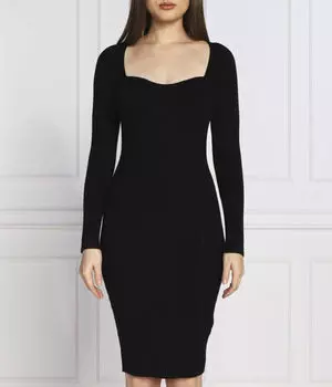 Платье Guess Jeans Margot, черный