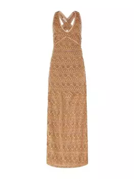 Платье GUESS, коричневый